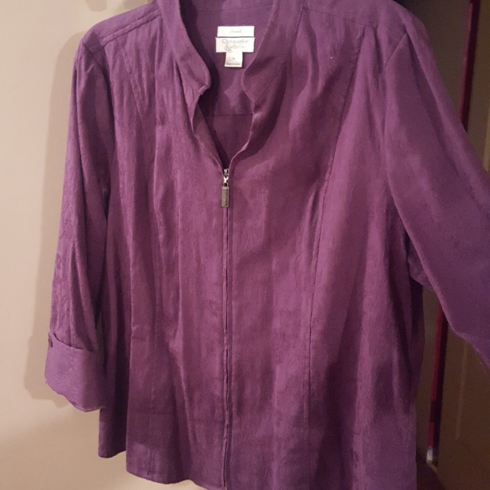 Purple jacket